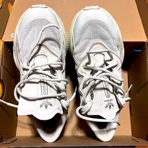 Adidas Originals Green Ozweego Sneakers